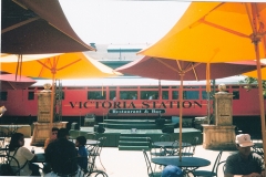 victoria station universal food studios 1991 restaurant ush thestudiotour hollywood universalstonecutter entrance seen reverse chronological venue timeline order exterior california